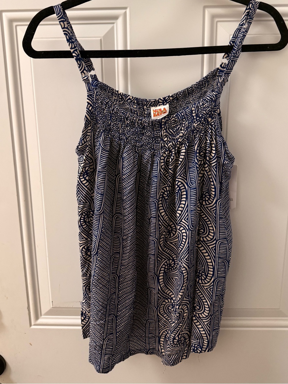 Hula Bay Navy and White Tapa Tribe design